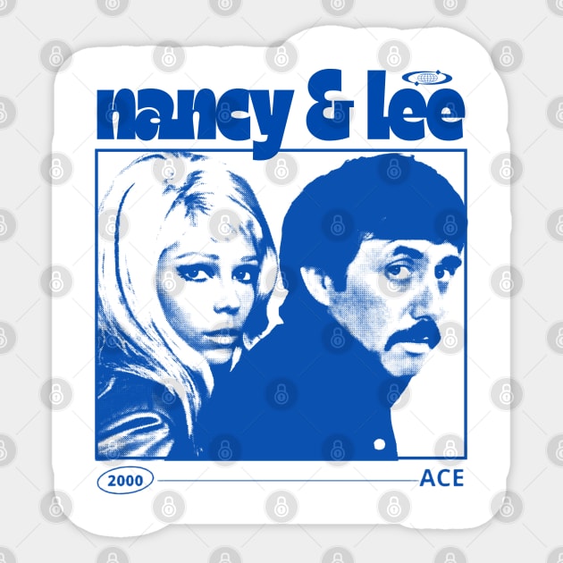 Nancy & Lee Sticker by Kinanti art